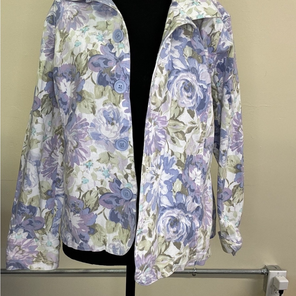 Croft & Barrow jacket style shirt, petite large